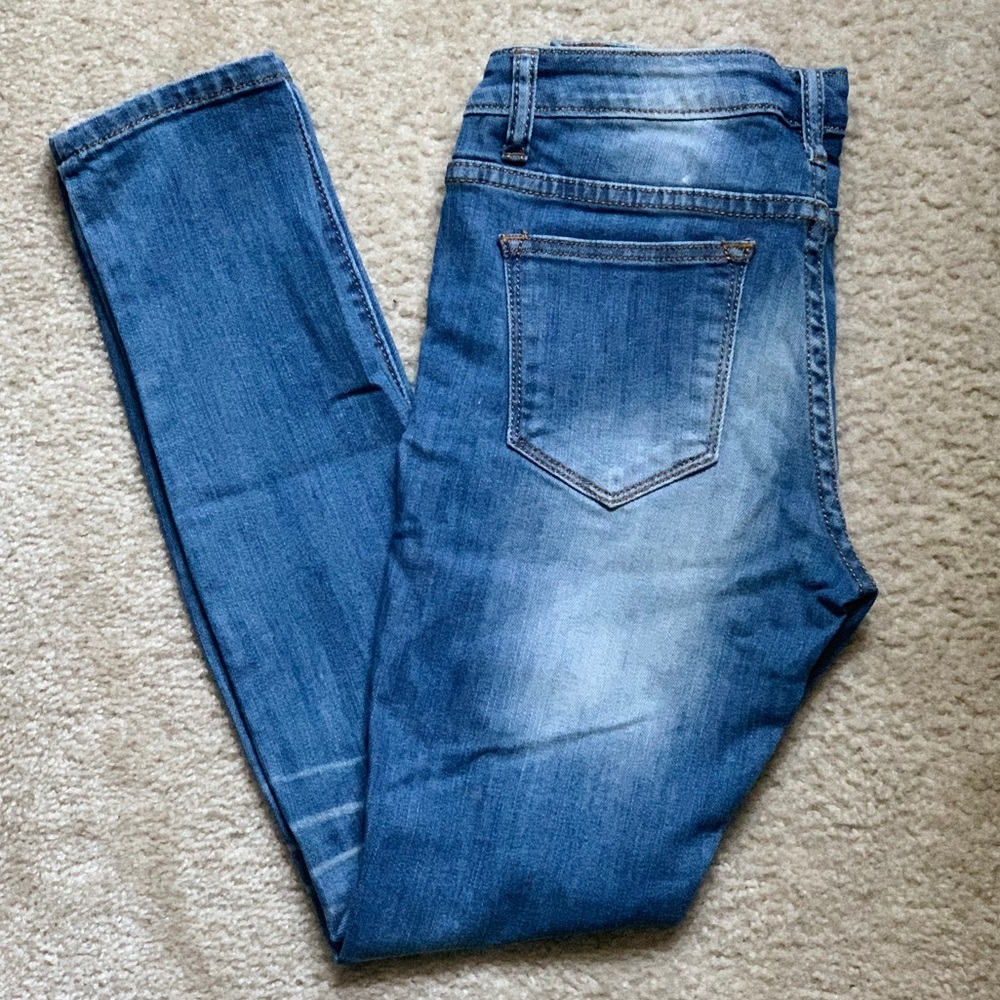 Wet Seal distressed jeans